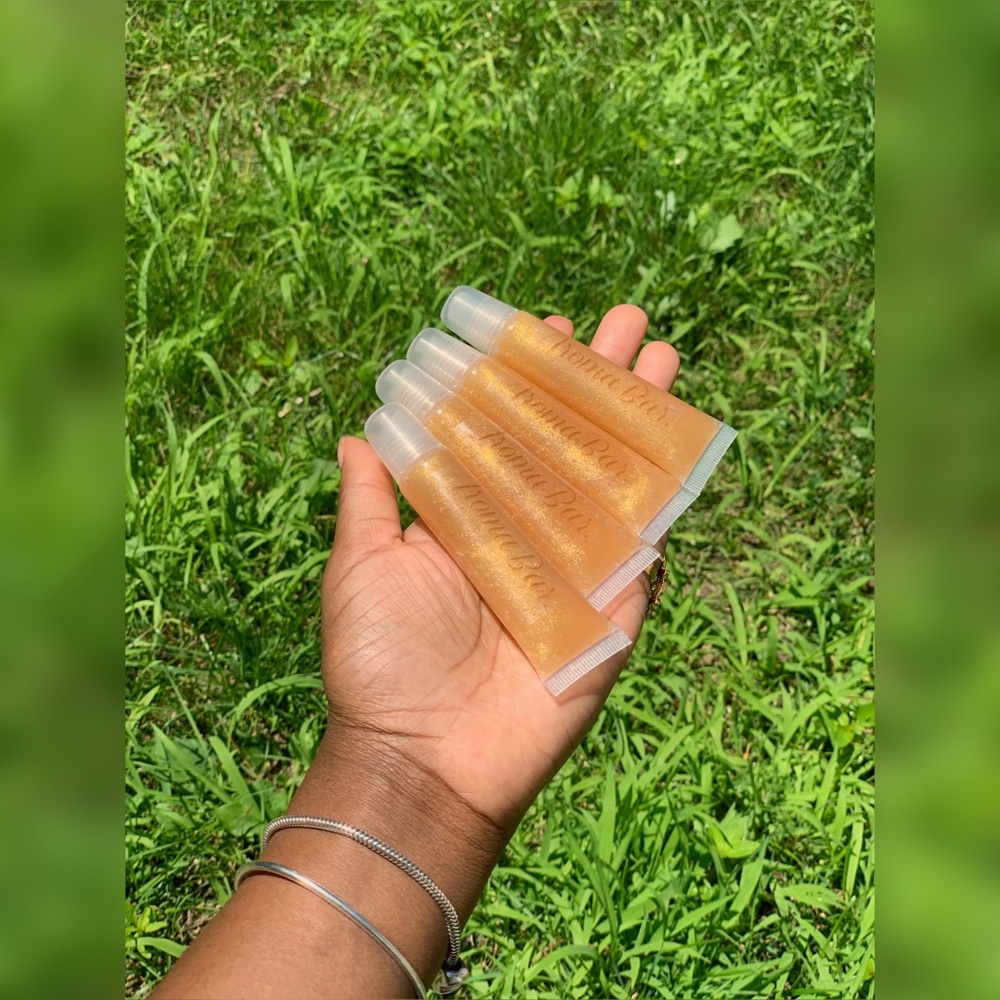 Golden Girl Vanilla Scented Clear Lip Gloss